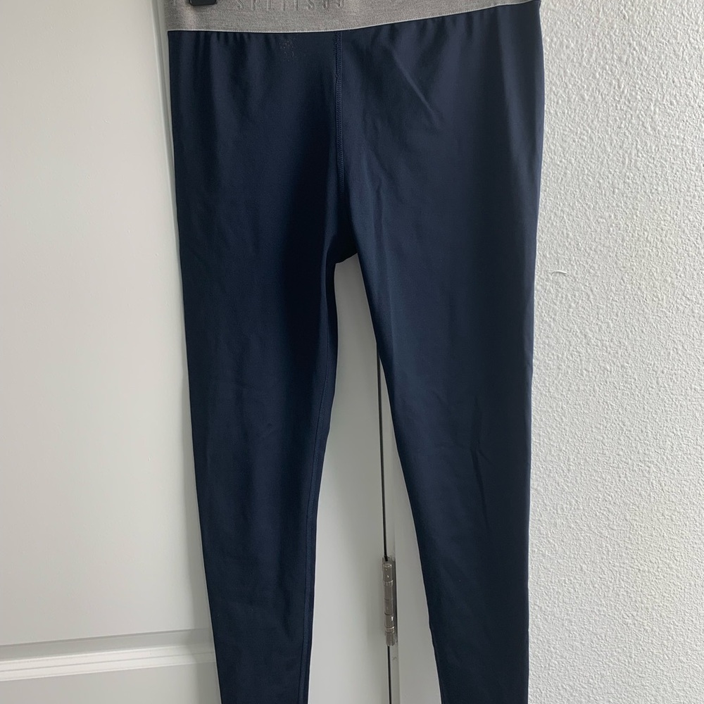 Splits59 Women's Leggings in Navy and Gray